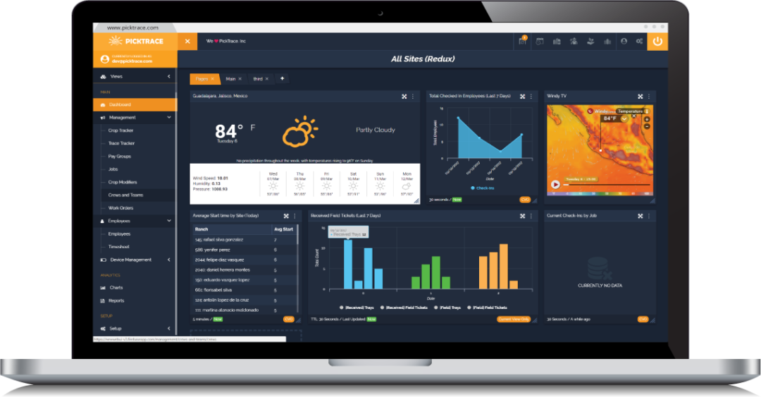 Picktrace Traceability Operational Insights v2 | PickTrace